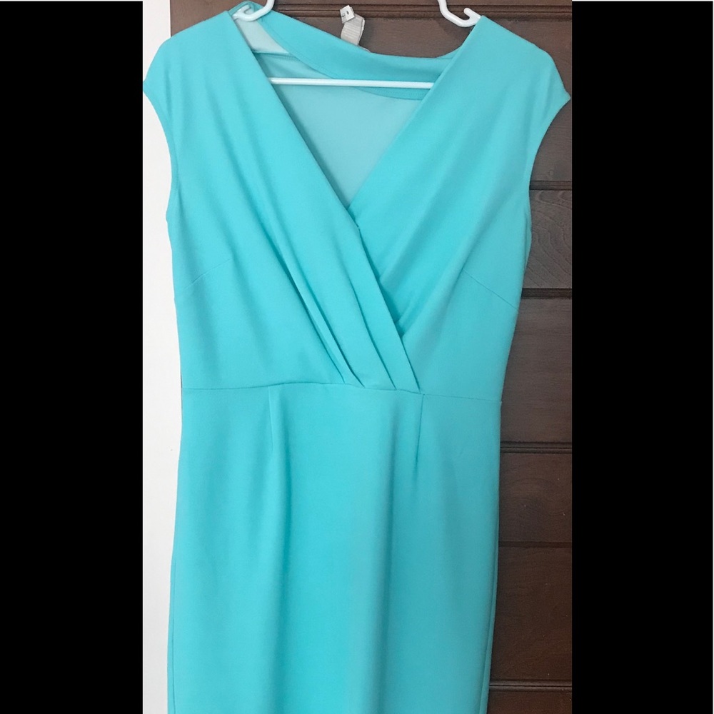 Banana Republic cross over sheath dress